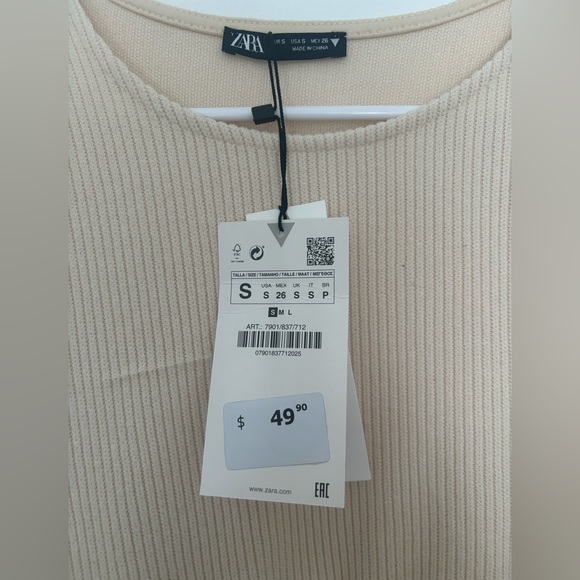 Zara Rhinestone Crop Top - Picture 4 of 5